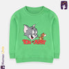 ML Tom and Jerry Green Terry Sweatshirt 9716