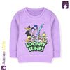 Looney Tunes Purple Terry Sweatshirt 9981