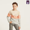 CP Eligo Three Colors Pattern Knitted Sweater 10026