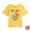 Tom and Jerry Reversible Sequin Yellow Shirt 12038
