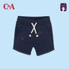 CA White Cord Blue Shorts 10188