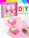 Paintable Pink Gift Box Anti Slip Slippers 4340