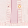ORC Owl Pink Pockets Knitted Cardigan 11543