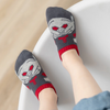 Robot Character Ankle Socks Pair 4741
