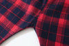 Gentelman Check Vest Pant Shirt With Bow Suiting Set 11842