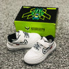Fdron Black White Gel Flux 4 Sneakers Shoes 2301 B