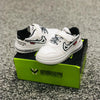 Fdron Black White Gel Flux 4 Sneakers Shoes 2301 B