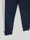 LFT Side Stripe Blue Soft Brushed Winter Trouser 9797