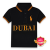 ML Dubai Embroided Black Pony Polo 12024