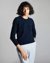 INEX Navy Blue Roundneck Loose Sweater W111