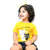 ML Mummy is my BFF Yellow Shirt 7636