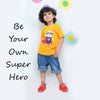 ML Be Your own Hero Yellow Shirt 7632