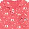 SM Cats Pink Front Open Full Sleeve Shirt 11356