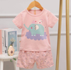 Elephant Pink Summer Short and Shirt Set 10689