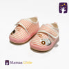 Car Pink Lining Rubber sole High Quality Baby Shoes 4392
