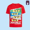 Clothing C Ninja Red Shirt 10220