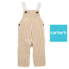CRT Brown Lining Full Length Overalls Dungaree 12108