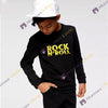 TAO Rock and Roll Gold Black Sweatshirt 5538