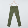 KIB Skinny Fit 5 Pocket Green Jeans 12120