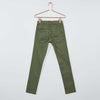 KIB Skinny Fit 5 Pocket Green Jeans 12120