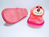 Baby Bear Pink Winter Rubber Sole Slipper 6271