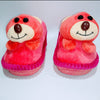 Baby Bear Pink Winter Rubber Sole Slipper 6271
