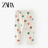 ZR Multicolor Heart Rib Winter Legging 10081