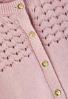 Nme It Pink Burnished Knitted Sweater 11574