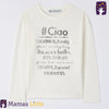 TRN Silver #CIAO Offwhite Full Sleeve Shirt 9378