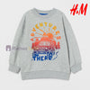 HM Adventure There Grey Fleece Sweatshirt 11306
