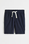 HM Navy Chino Shorts with Cord 11769