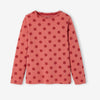 VRB Polka dots Brick Red Full Sleeve Shirt 11340