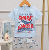 Shark Dancer Sky Summer Short and Shirt Set 10686
